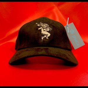 JPMC Angels & Dracos faux Suede dad hat